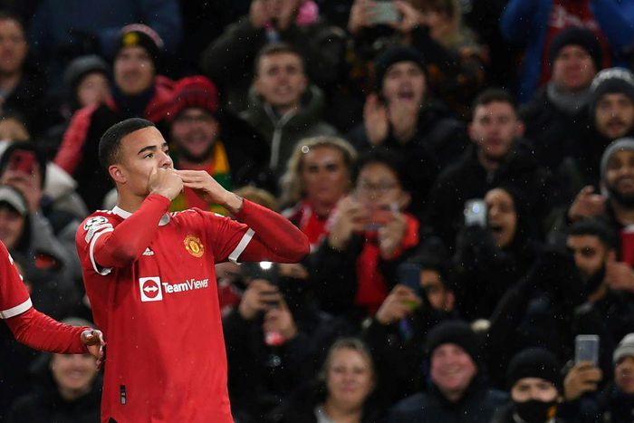 Mason Greenwood opened the scoring for Manchester United against Young Boys