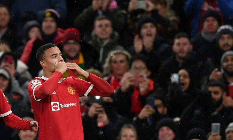 Mason Greenwood opened the scoring for Manchester United against Young Boys