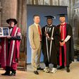 Photos: Majeed Waris receives honorary doctorate degree from UK’s Hartpury College