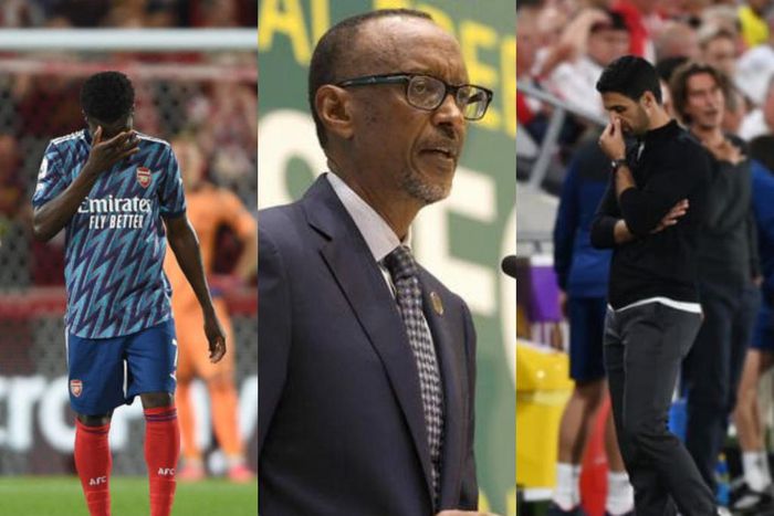 Visit Rwanda: ‘We can’t accept mediocrity!’ – Paul Kagame blasts Arsenal after Brentford defeat