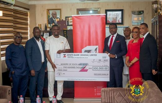Zenith Bank donates GHc500,000 to support Ghana national teams
