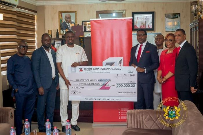 Zenith Bank donates GHc500,000 to support Ghana national teams