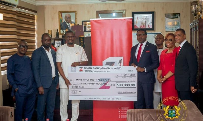 Zenith Bank donates GHc500,000 to support Ghana national teams