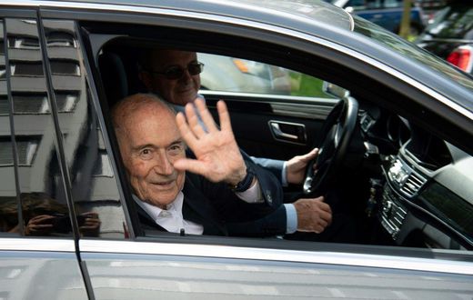 Sepp Blatter was first elected FIFA president in 1998