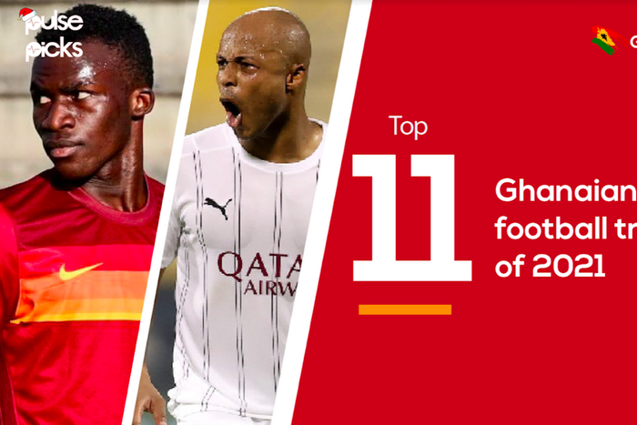 Top 10 Ghanaian football transfers of 2021