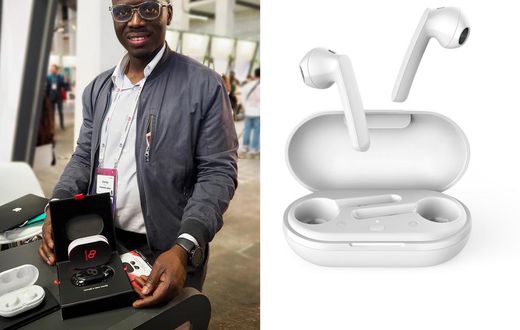 Meet the Ghanaian entrepreneur who has developed wireless earbuds that can translate 40 languages