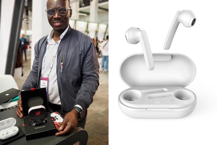 Meet the Ghanaian entrepreneur who has developed wireless earbuds that can translate 40 languages