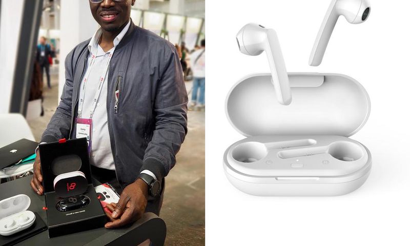 Meet the Ghanaian entrepreneur who has developed wireless earbuds that can translate 40 languages
