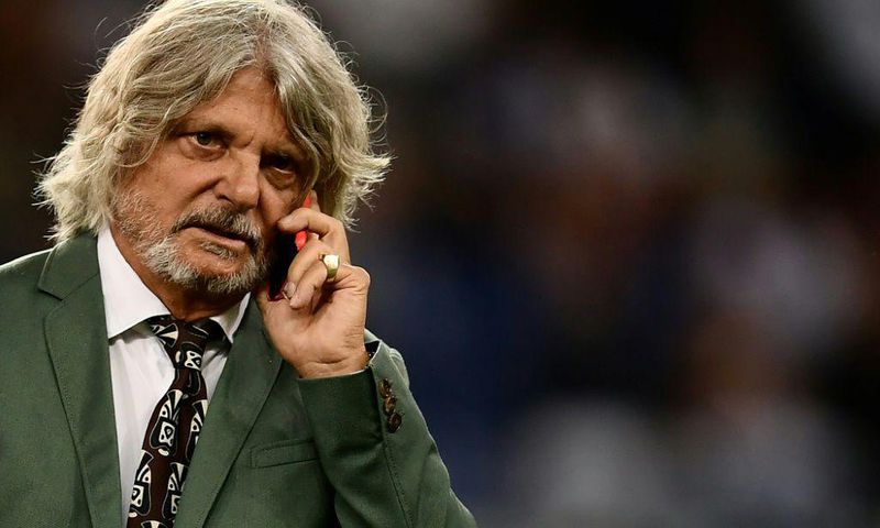Massimo Ferrero has resigned as president of Serie A club Sampdoria.