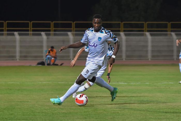 Michael Sarpong and Samuel Sarfo both score after facing each other in Saudi league