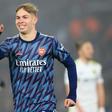 Emile Smith Rowe scored Arsenal's fourth goal in a 4-1 win at Leeds