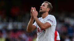 Stuck in a rut: Harry Kane is yet to score in the Premier League this season for Tottenham