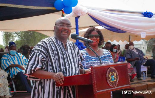 Dr. Bawumia at the Special Guest for the Navrongo SHS 60th Anniversary celebration.