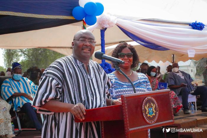 Dr. Bawumia at the Special Guest for the Navrongo SHS 60th Anniversary celebration.