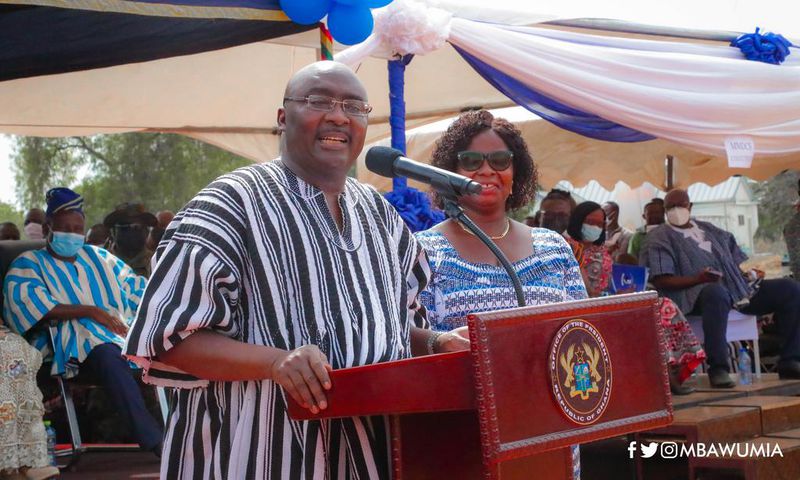 Dr. Bawumia at the Special Guest for the Navrongo SHS 60th Anniversary celebration.