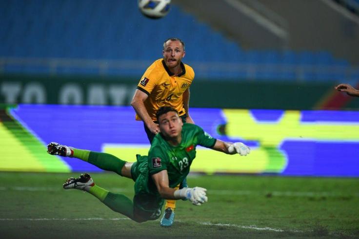 Rhyan Grant sealed the win for Australia with his first international goal