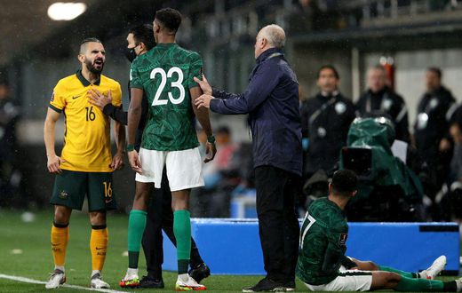 Australia were frustrated by Saudi Arabia in Sydney