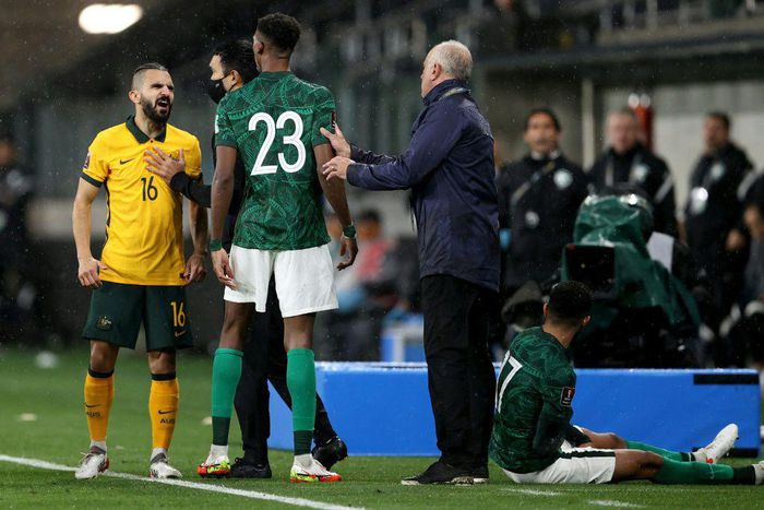 Australia were frustrated by Saudi Arabia in Sydney
