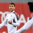 France defender Lucas Hernandez training with Bayern Munich on Tuesday