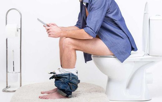 Why sitting on the toilet for too long is dangerous for your health