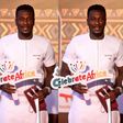 Africa is drooling over Asamoah Gyan’s all-white kaftan at AFCON draw
