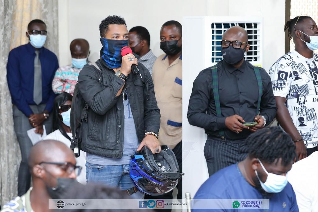Van Vicker spotted at the meeting with the IGP
