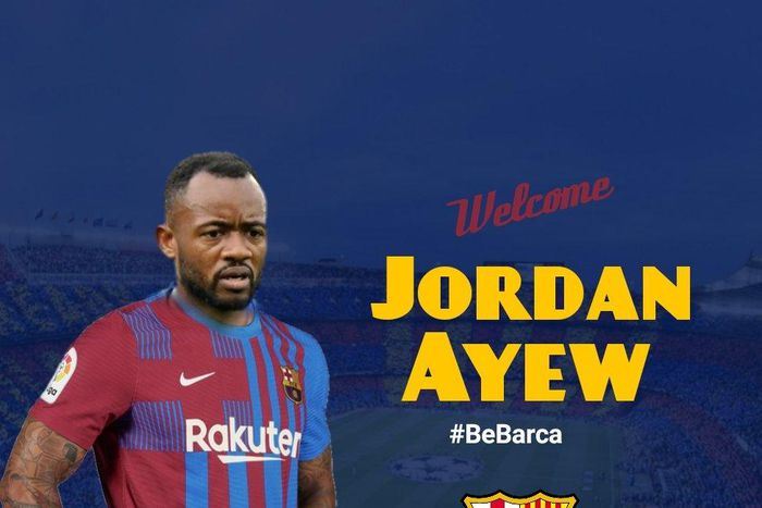 Fake Jordan Ayew to Barcelona announcement sparks wild reactions from football fans