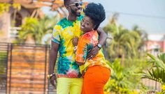 Okyeame Kwame and his wife, Annica