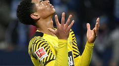 Jude Bellingham shows his frustration as Borussia Dortmund drew 1-1 at Bochum