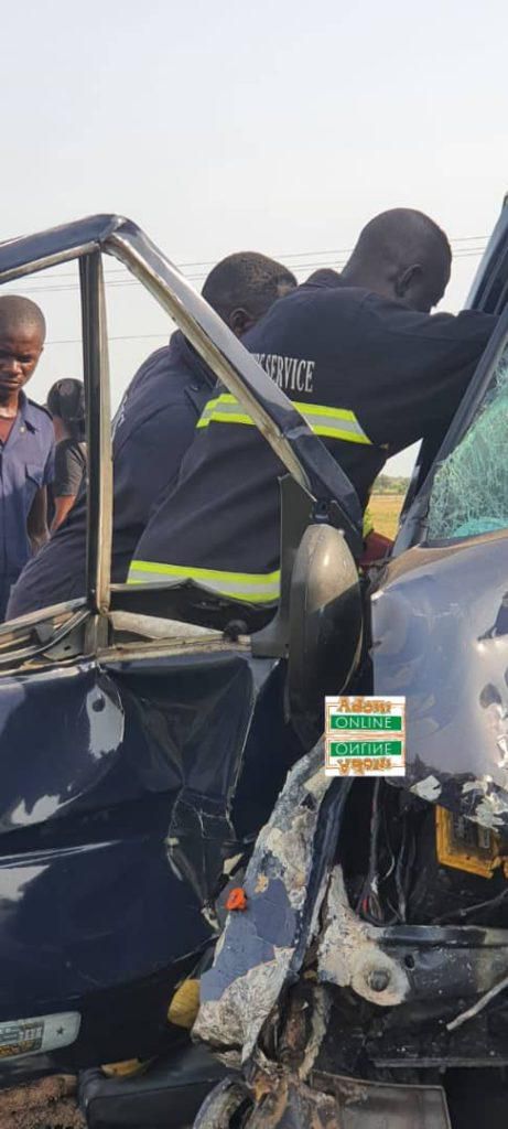 Accident at Sege kills 2 drivers and passenger on the spot, leaving 7 people injured