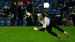 Belgian goalkeeper Thibaut Courtois is among a group of Real Madrid players who have contracted Covid.