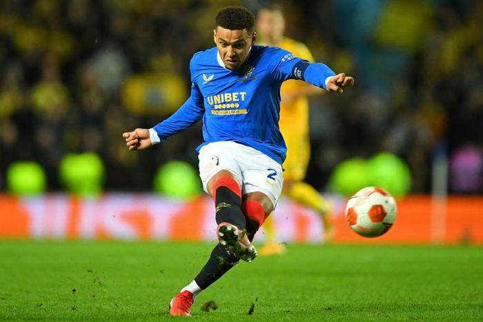 James Tavernier's penalty extended Rangers' lead at the top of the Scottish Premiership