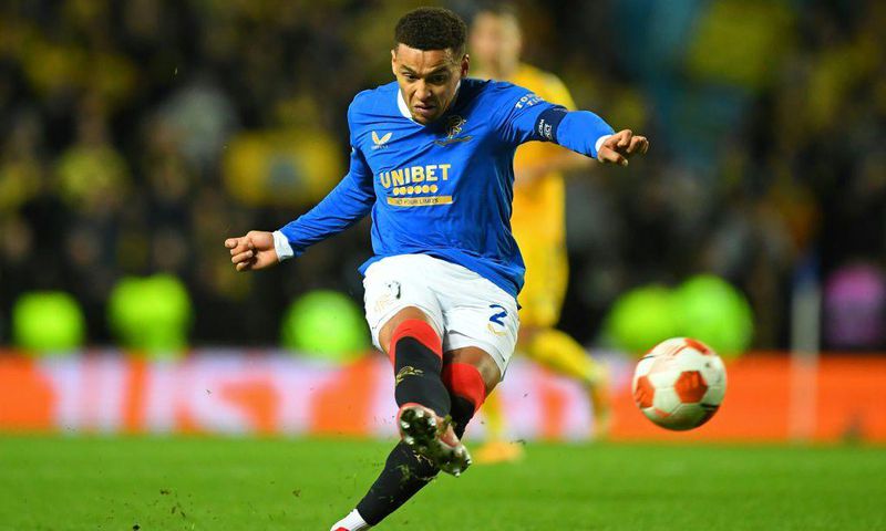 James Tavernier's penalty extended Rangers' lead at the top of the Scottish Premiership