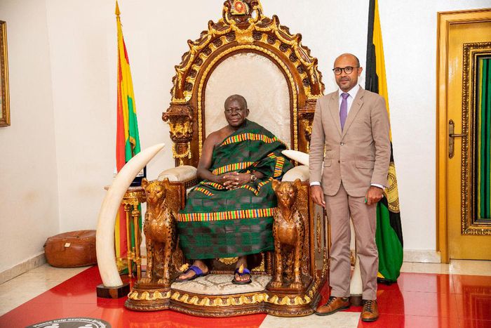EU Ambassador with Otumfuo