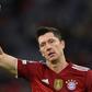 Robert Lewandowski scored twice for Bayern Munich on Wednesday