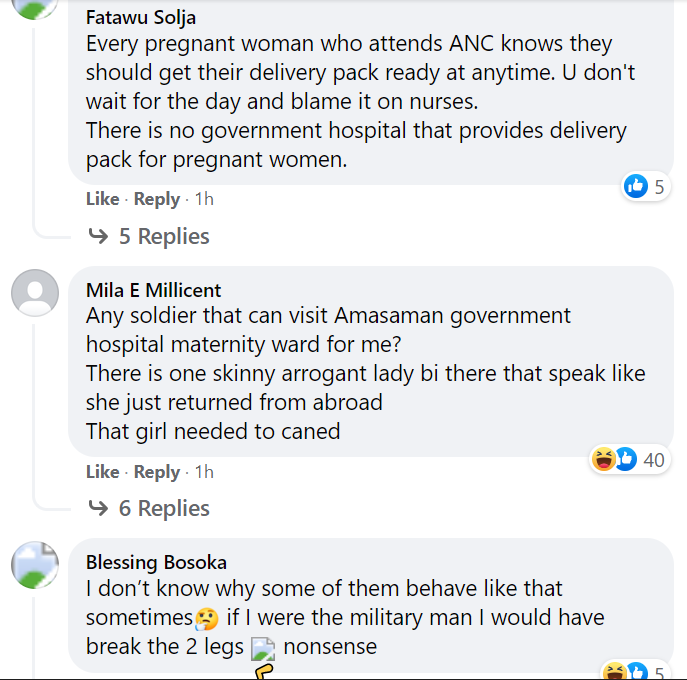 Social media users praise soldier for beating up 2 nurses & breaking one’s leg