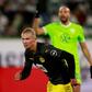 Erling Braut Haaland celebrates his goal against Wolfsburg after missing Dortmund last seven games with injury