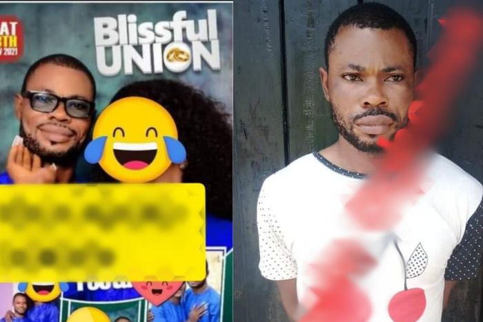 Police arrest groom for robbery after tracking him through his wedding poster