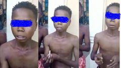 13-year-old orphan-turned robber says he started smoking because of too much thinking (video)