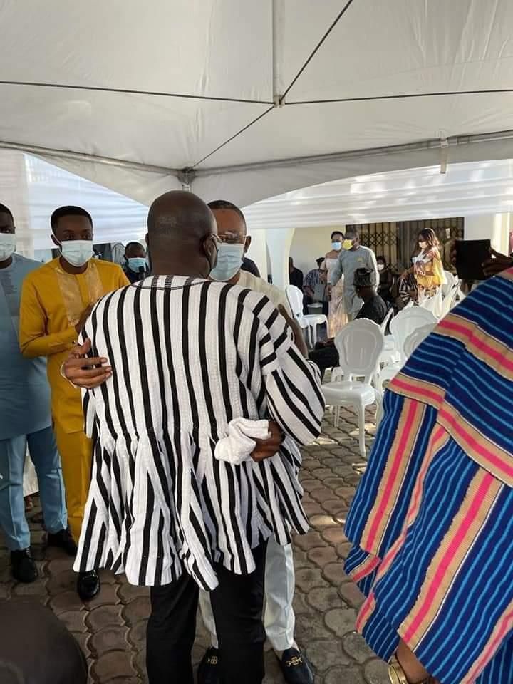 Owusu Bempah with Dr Mahamudu Bawumia