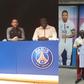 Photos: Bola Ray meets PSG’s head of logistics during visit to France