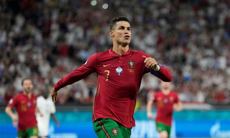 Cristiano Ronaldo has scored five goals at Euro 2020 ahead of Sunday's last-16 match against Belgium.