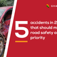 Accidents in 2021 that should make road safety a priority