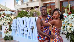 Naa Dromo Korankye-Ankrah and Charles Nimo's traditional wedding in photos