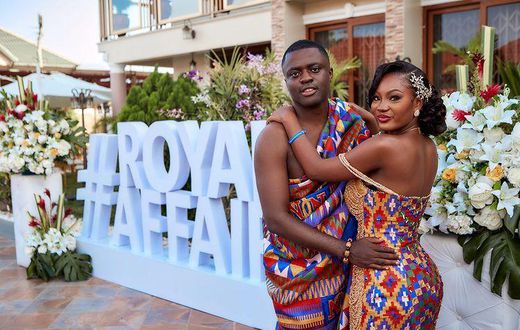Naa Dromo Korankye-Ankrah and Charles Nimo's traditional wedding in photos