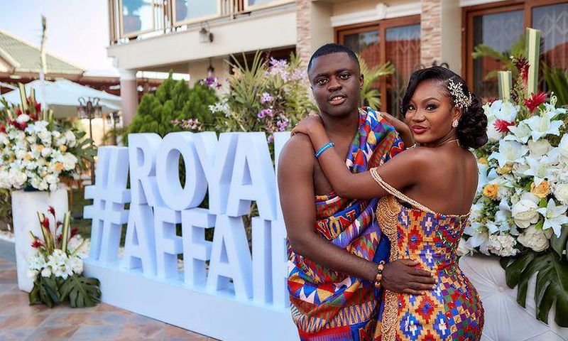 Naa Dromo Korankye-Ankrah and Charles Nimo's traditional wedding in photos