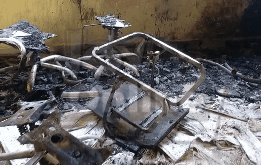 Police station burnt