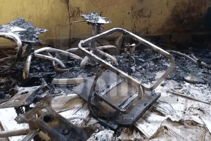 Police station burnt