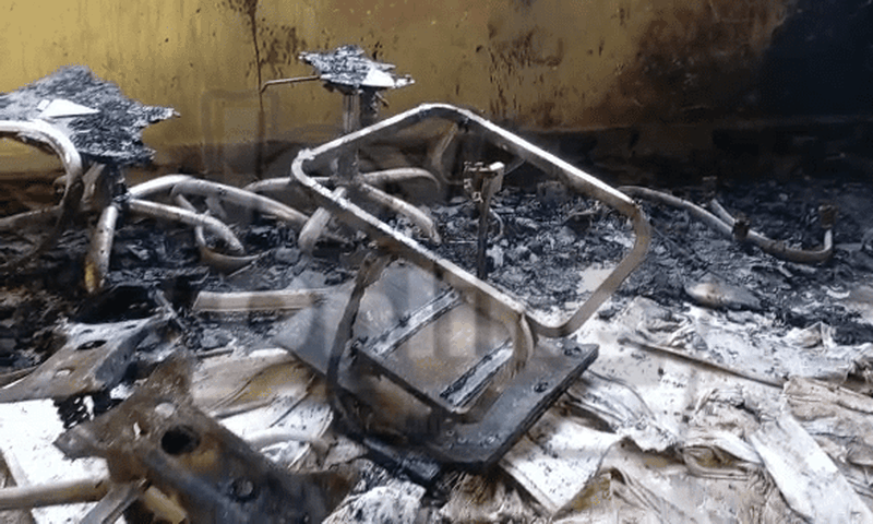 Police station burnt