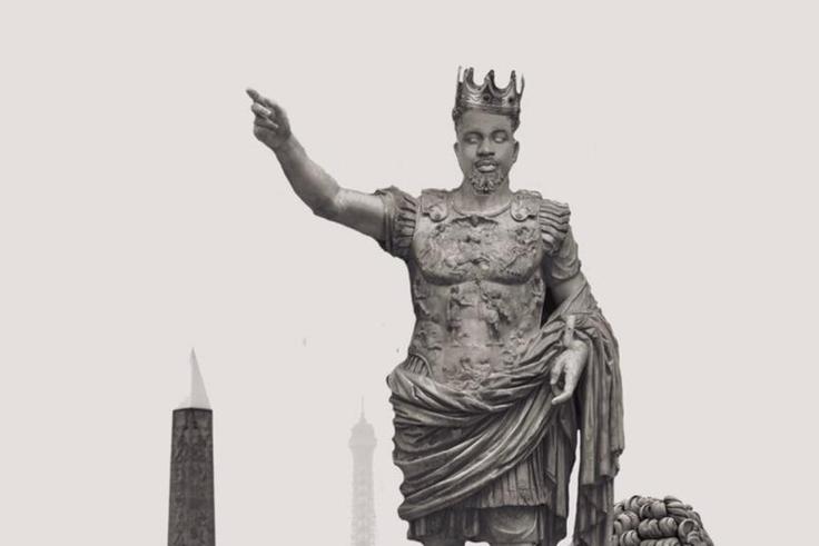 Sarkodie statue